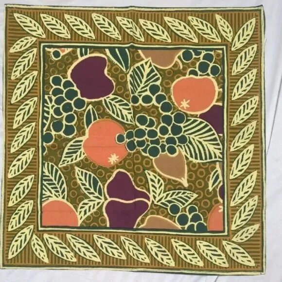 Pottery Barn Fruit Print Napkins & Placemats Set Of 8 Each - NWOT - Picture 2 of 10